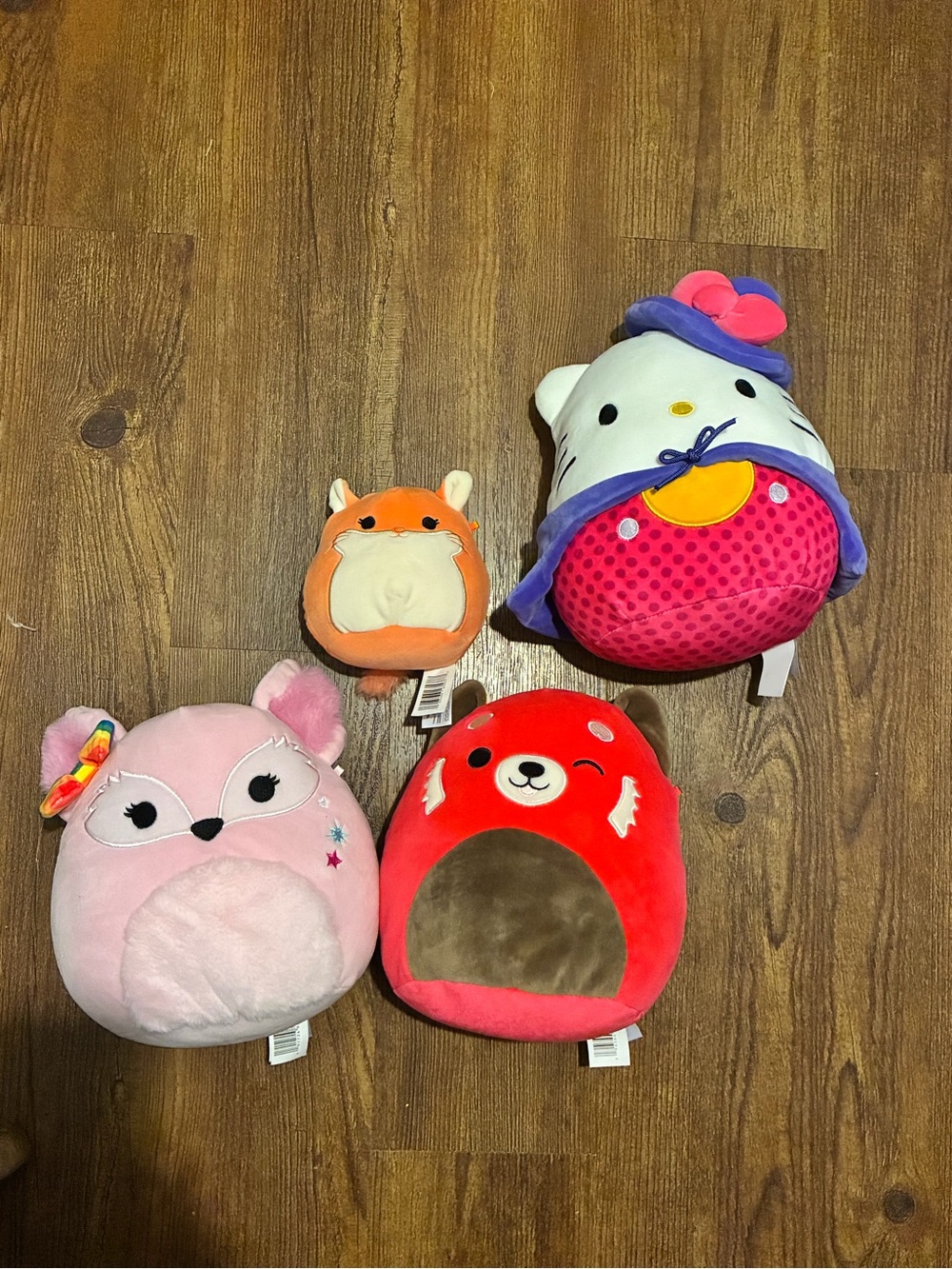 Squishmallow Set of 4